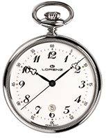 Taschenuhr Lorenz Herr Tasca in Stahl 020192AA - 020192AA